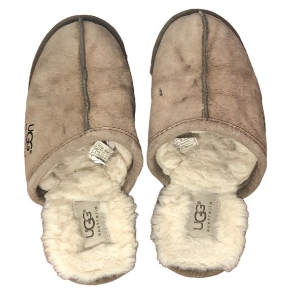 UGG AUSTRALIA Slippers Toddler Size 5 Tan Cream Pearle 1011229 - Picture 1 of 12